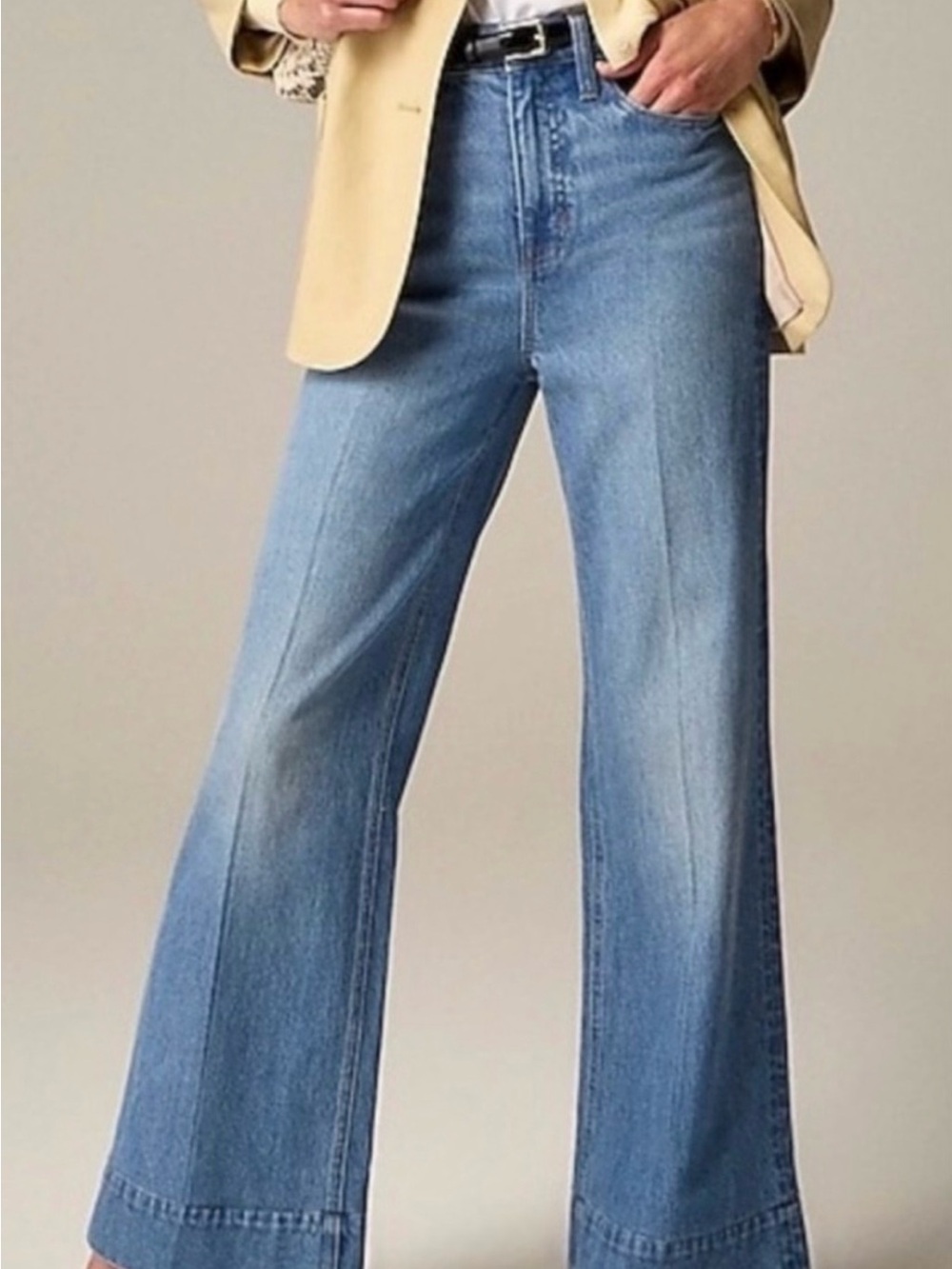 J.Crew Women's Denim Trouser Jean Size 31 Tall